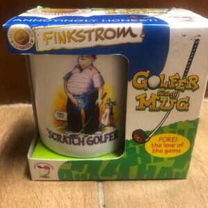 Scratch Golfer Gag Mug by Finkstrom "Forum Novelties Inc"